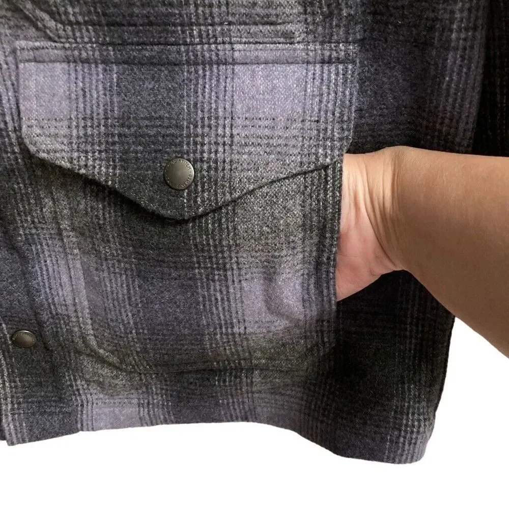 Taylor Stitch The Forester Jacket in Wool Ash Barn Chore Plaid MSRP $328 NWT - Picture 4 of 7